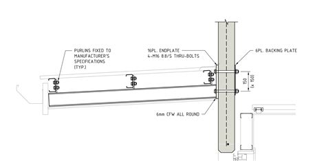 purlin detail drawing